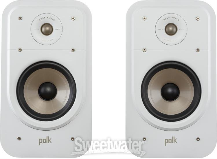 Polk Audio Signature Elite ES20 Bookshelf Speaker - White (Pair