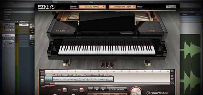 Toontrack EZkeys Grand Piano Songwriting Software and Virtual Grand Piano |  Sweetwater