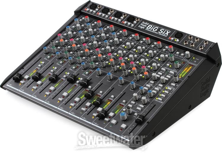 Solid State Logic BiG SiX 18-input Desktop Analog Mixer and Interface