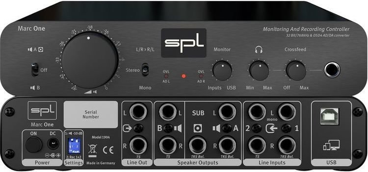 SPL Marc One Monitor and Recording Controller | Sweetwater