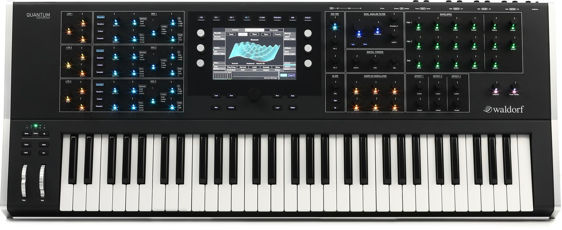 Waldorf Quantum 8 Voice Hybrid Synth Sweetwater