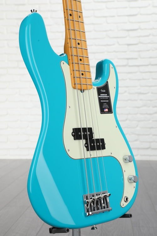 fender miami blue bass