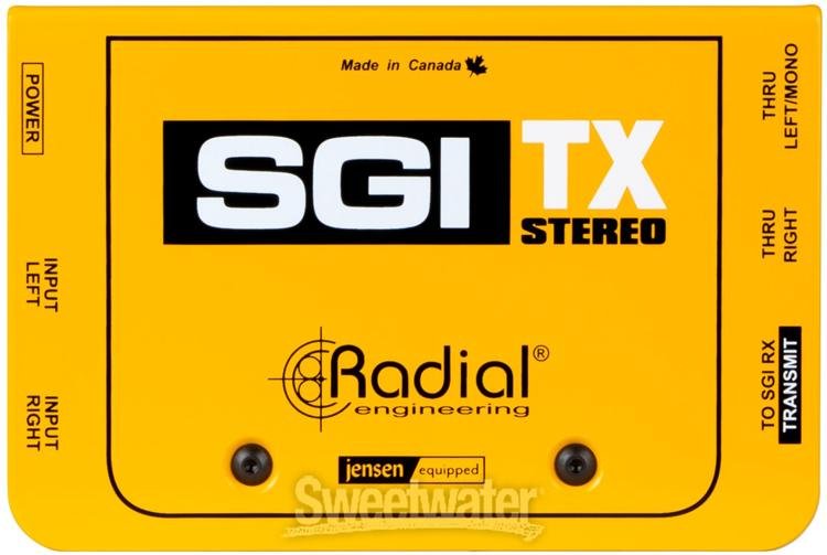 Radial SGI TX Stereo Transmitter for SGI Stereo Instrument Line