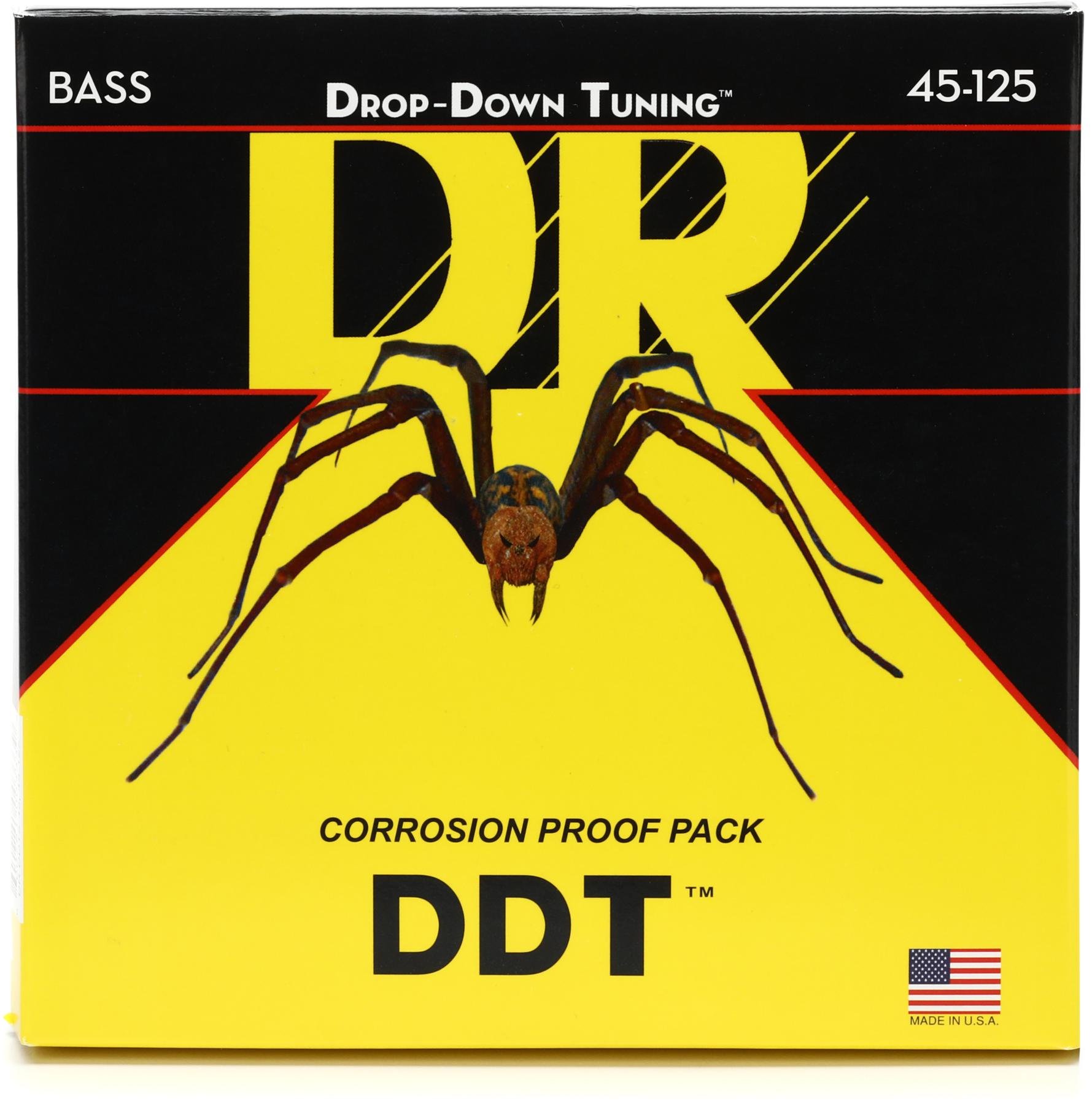 DR Strings DDT Bass Guitar Strings DDT5-45 