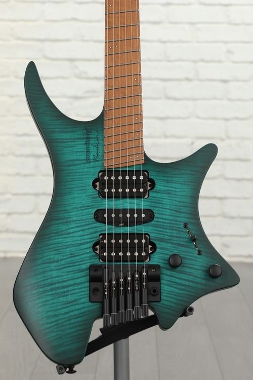 Strandberg Boden Fusion Neck-Thru 6 Trem - Trans Teal | Sweetwater