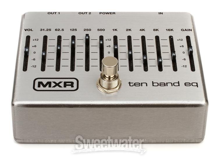 MXR M108S Ten Band EQ Pedal | Sweetwater