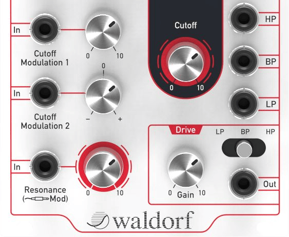 Waldorf vcf1 Eurorack Analog Filter Module | Sweetwater