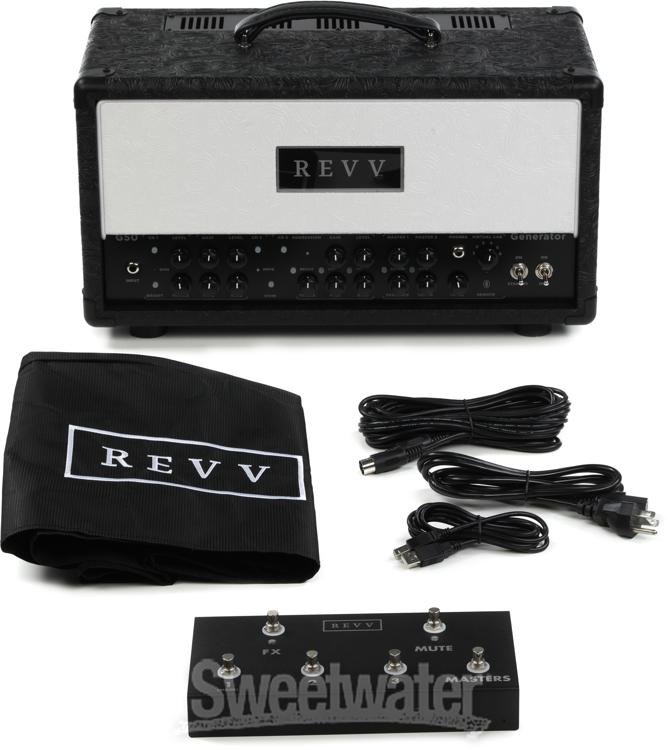 Revv Generator G50 50W/10W Tube Amplifier Head Western Tuxedo
