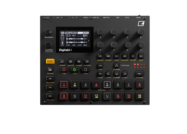 Elektron Digitakt II 16-track Stereo Drum Computer and Sampler