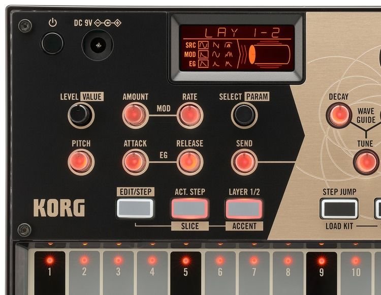 volca drum - DIGITAL PERCUSSION SYNTHESIZER