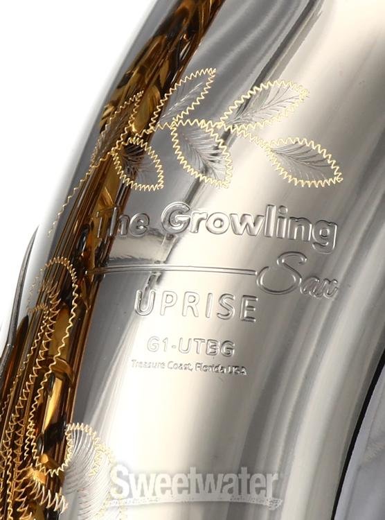 Growling Sax Uprise Series Professional Tenor Saxophone Black Body