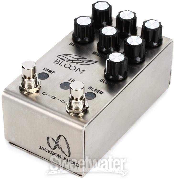 Jackson Audio Bloom Optical Compressor/EQ/Boost Pedal - Stainless Steel