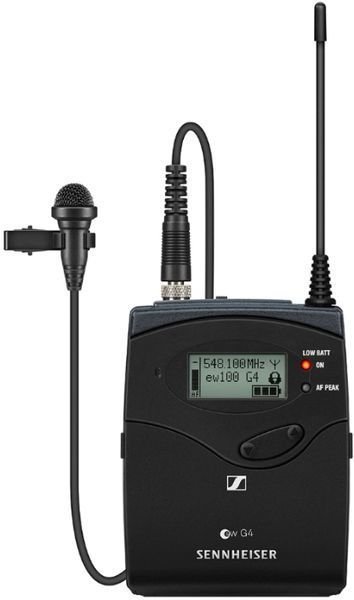 Sennheiser EW 112P G4 Portable Wireless Lavalier Microphone System - A1 Band