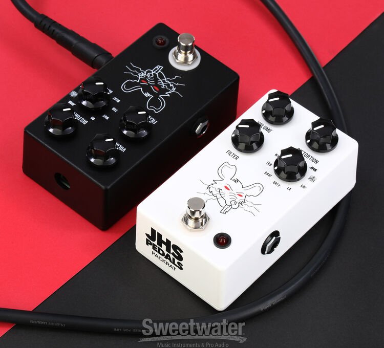 JHS PackRat 9-way Distortion Pedal - Black | Sweetwater