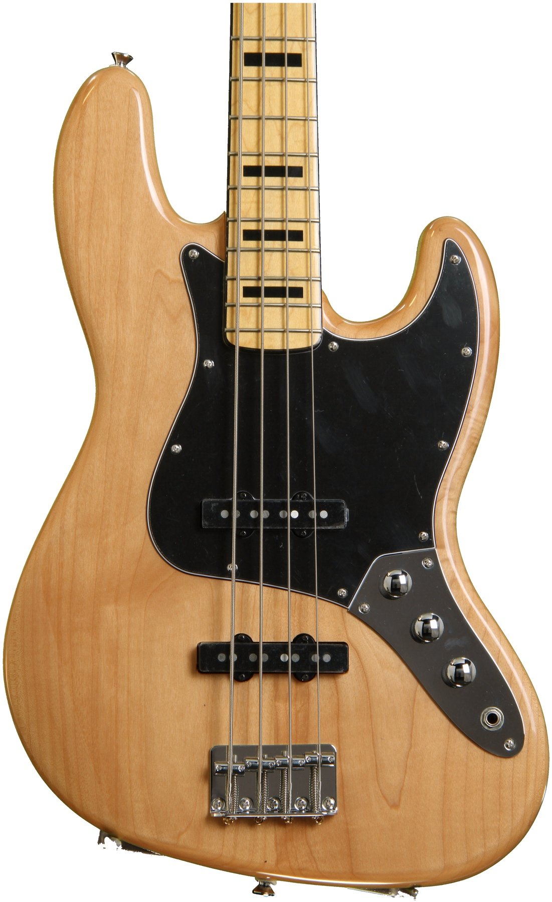 Squier Vintage Modified Jazz Bass '70s - Natural | Sweetwater