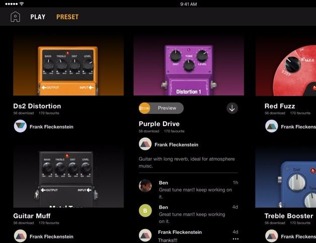 Positive Grid BIAS Distortion Tone Match Distortion Pedal