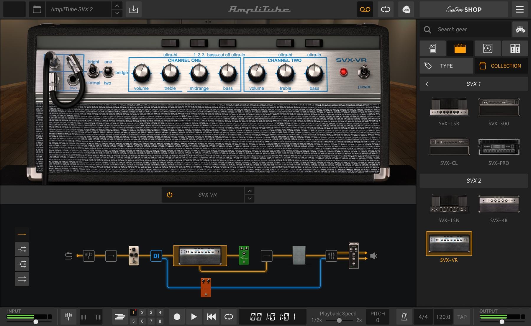 Amplitube ampeg svx bass guitar amp modeling vst final version 1