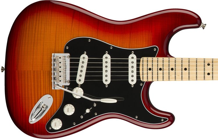 Fender Player Stratocaster Plus Top - Aged Cherry with Maple 