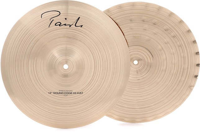 Paiste 14 inch Signature Precision Sound Edge Hi-hat Cymbals