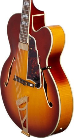 D'Angelico Excel EXL-1 Hollowbody Electric Guitar - Iced Tea