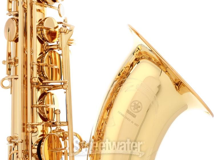 Yamaha YTS-62 III Professional Tenor Saxophone - Gold Lacquer with 2-piece  Bell