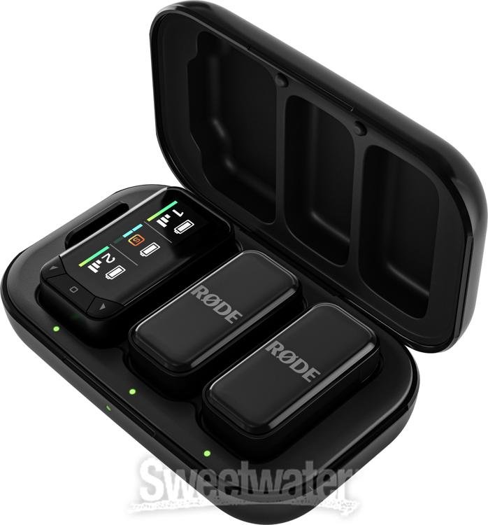 Rode Wireless Micro Camera Microphone Kit - USB-C, Black | Sweetwater