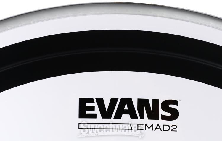 Evans EMAD2 Clear Bass Batter Head - 22 inch