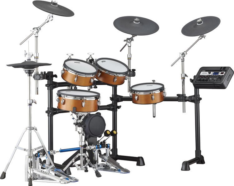 Yamaha DTX8K-M Electronic Drum Set with Mesh Heads - Real Wood | Sweetwater