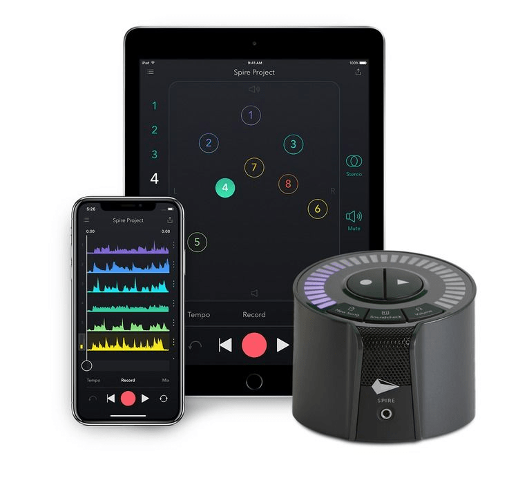 iZotope Spire Studio Portable Wireless Recorder | Sweetwater