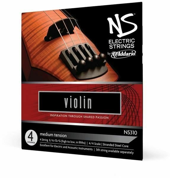 D'Addario NS310 Electric Violin String Set Sweetwater