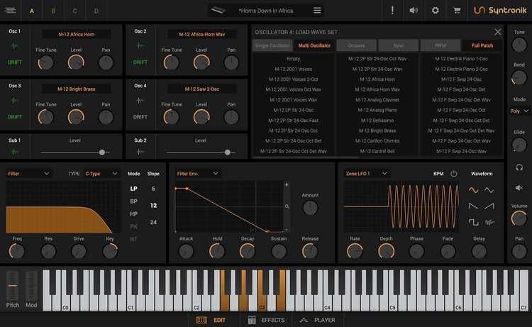 IK Multimedia Syntronik 2 Synthesizer Plug-in | Sweetwater