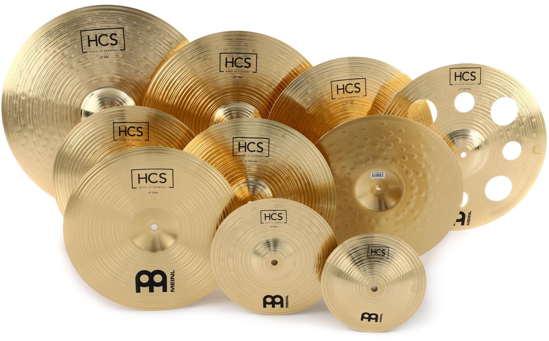 Meinl Cymbals Ultimate Set 8 10 14 14 14 16 18 Inch With Free 16 Inch Trash Crash Sweetwater