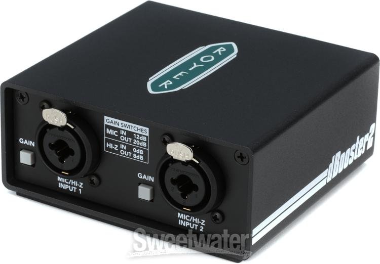 Royer dBooster2 2チャンネルマイクブースター中古美品！ Royer dBooster2 2チャンネルマイクブースター中古美品
