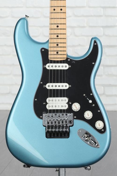 Fender player stratocaster floyd on sale rose hss tidepool