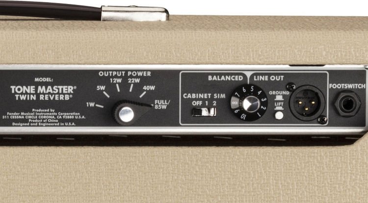 hænge Mekanisk genstand Fender Tone Master Twin Reverb 2x12" 200-watt Combo Amp - Blonde |  Sweetwater
