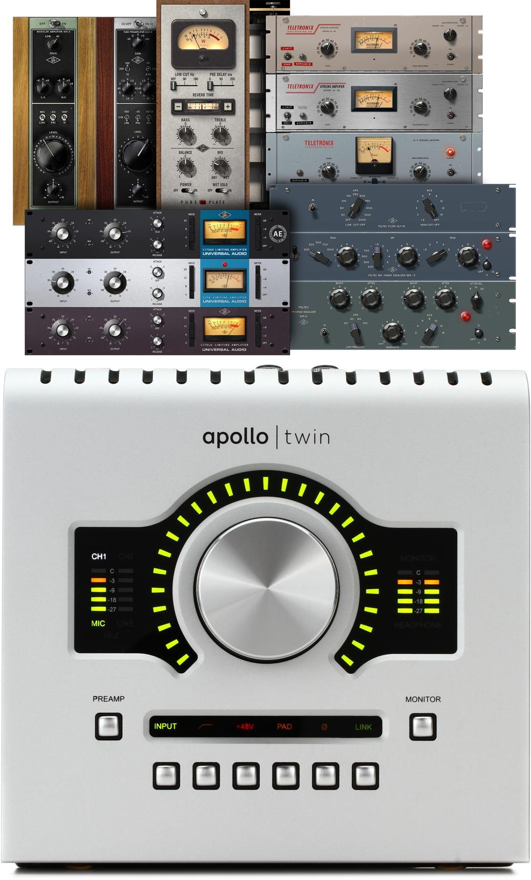 can you use uad plugins without apollo