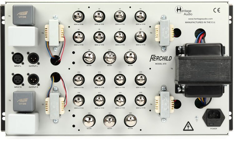 Heritage Audio Herchild HA670 Stereo Tube Compressor Heritage Audio Herchild HA670 Stereo Tube Compressor