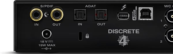 Antelope Audio Discrete 4 Microphone Preamp and Thunderbolt