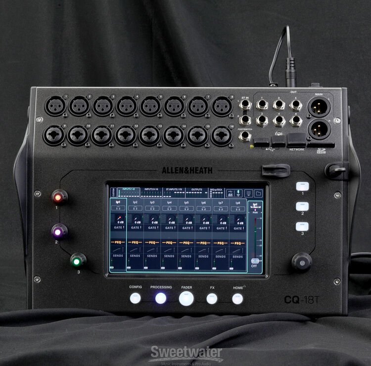 Allen & Heath CQ-18T 16-channel Digital Mixer | Sweetwater