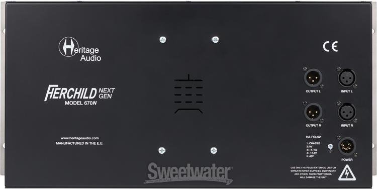 りんりんページ Heritage Audio Herchild Next Gen 670N Stereo Tube Compressor