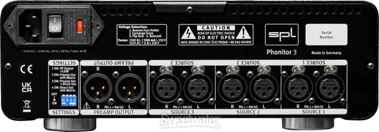 SPL Phonitor 3 Headphone Amplifier/Monitoring Controller