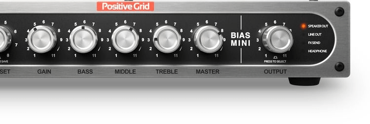 Positive Grid Bias Mini 300-watt Guitar Head | Sweetwater