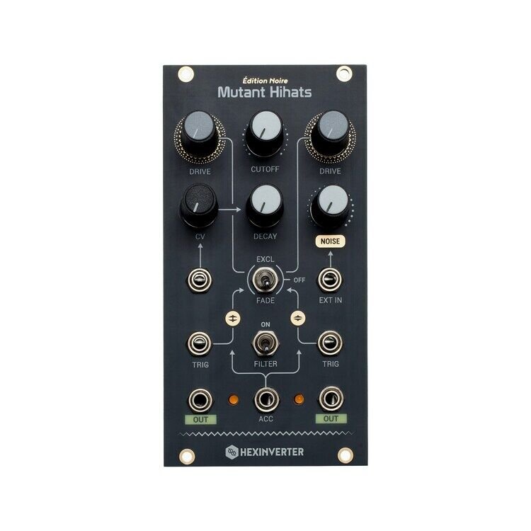 ネットオフ 送料得店  Erica Module Eurorack Hihats Mutant Hexinverter Synths 鍵盤楽器