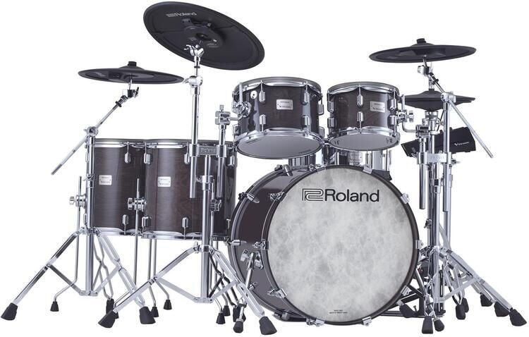 Roland VAD716 Electronic Drum Set - Gloss Ebony