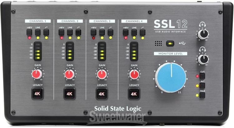 SolidStateLogic SSL12 USBオーディオインターフェース SSL 12 | Solid State Logic