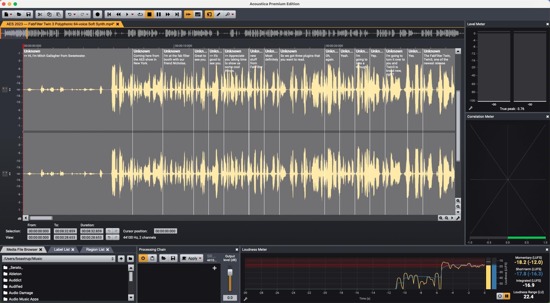 acoustica 7 audio editing review