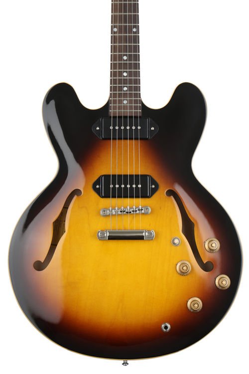 Gibson ES-335 Dot P-90 - Vintage Burst