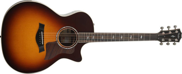 Taylor 814ce V-Class Acoustic-Electric Guitar - Sunburst | Sweetwater