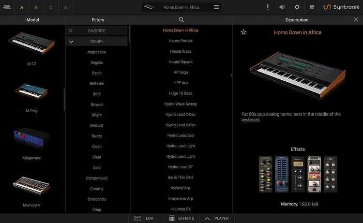 IK Multimedia Syntronik 2 Synthesizer Plug-in | Sweetwater