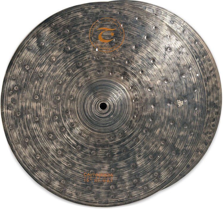 Turkish Cymbals Cappadocia Hi-hat Cymbals - 15 inch | Sweetwater